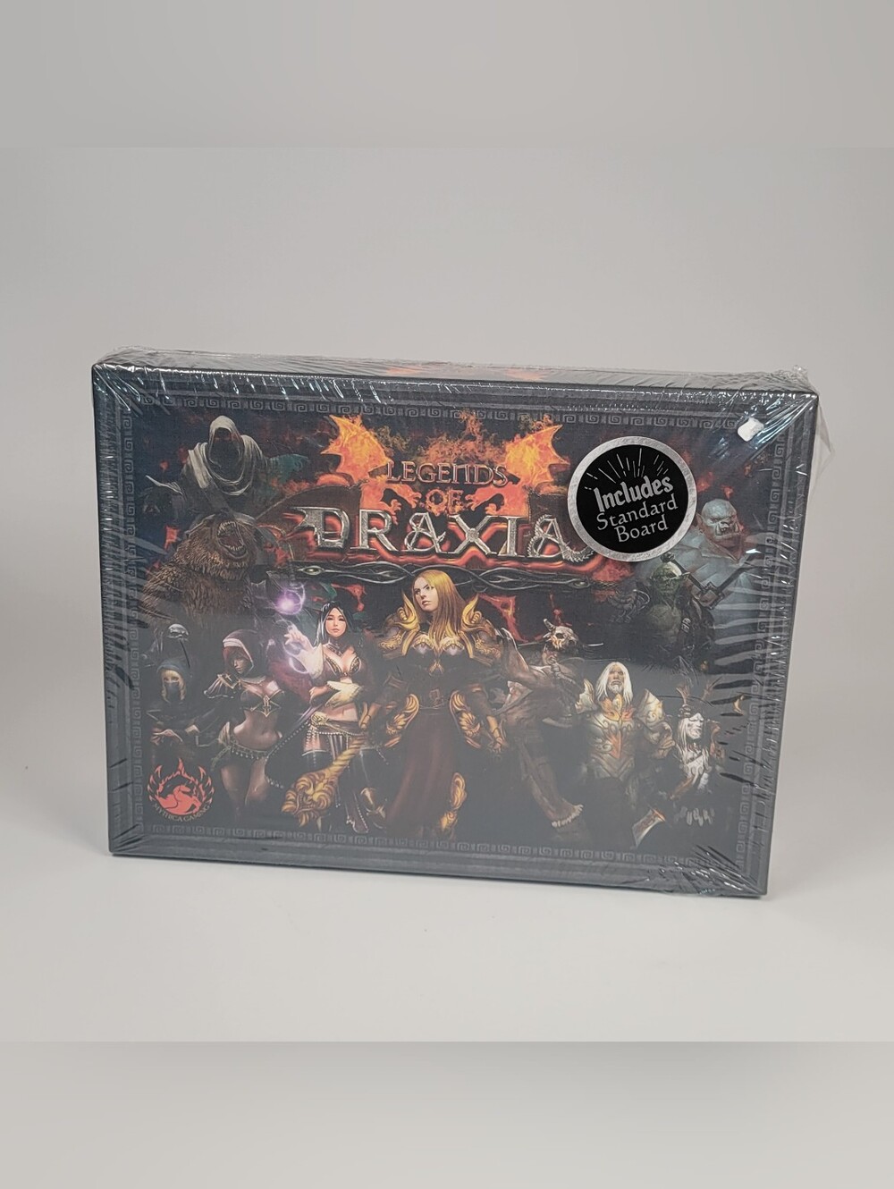 Mythica Gaming Legends of Draxia Card Game w/ Standard Board (2nd Ed) NEW